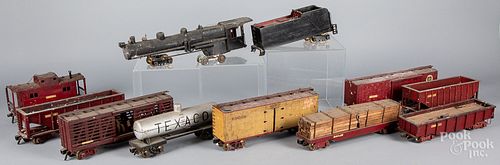 HOMEMADE ELEVEN-PIECE WOODEN