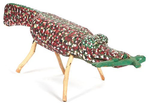 HOMER GREEN FOLK ART SCULPTURE,