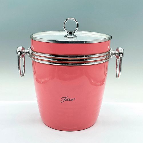 HOMER LAUGHLIN FIESTA ICE BUCKET,