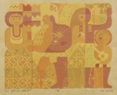 HON HEE (1906-1993) SERIGRAPH,