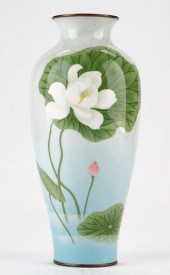 HONDA JAPANESE CLOISONNE VASE