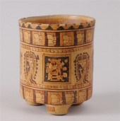 HONDURAN PAINTED POTTERY TRIPO