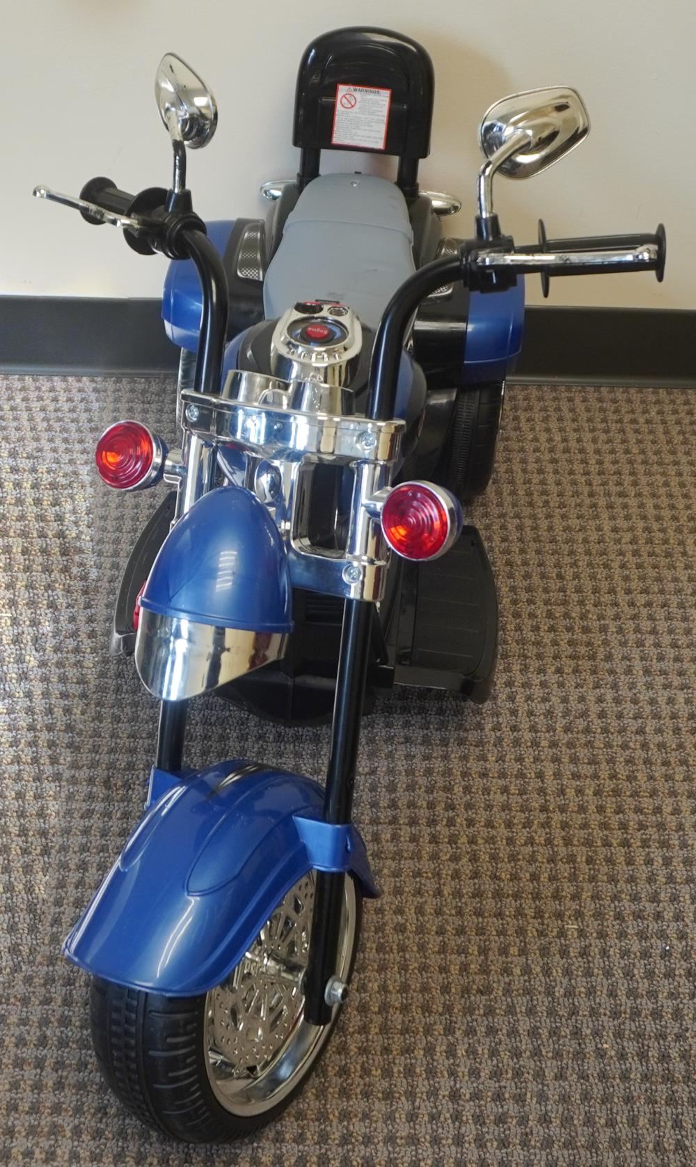 HONEY JOY TOY MOTORCYCLE, H: 26 IN.