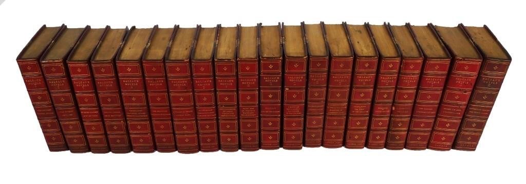 HONORE BALZAC, WORKS IN 20 VOL,
