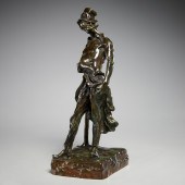 HONORE DAUMIER (AFTER), BRONZE