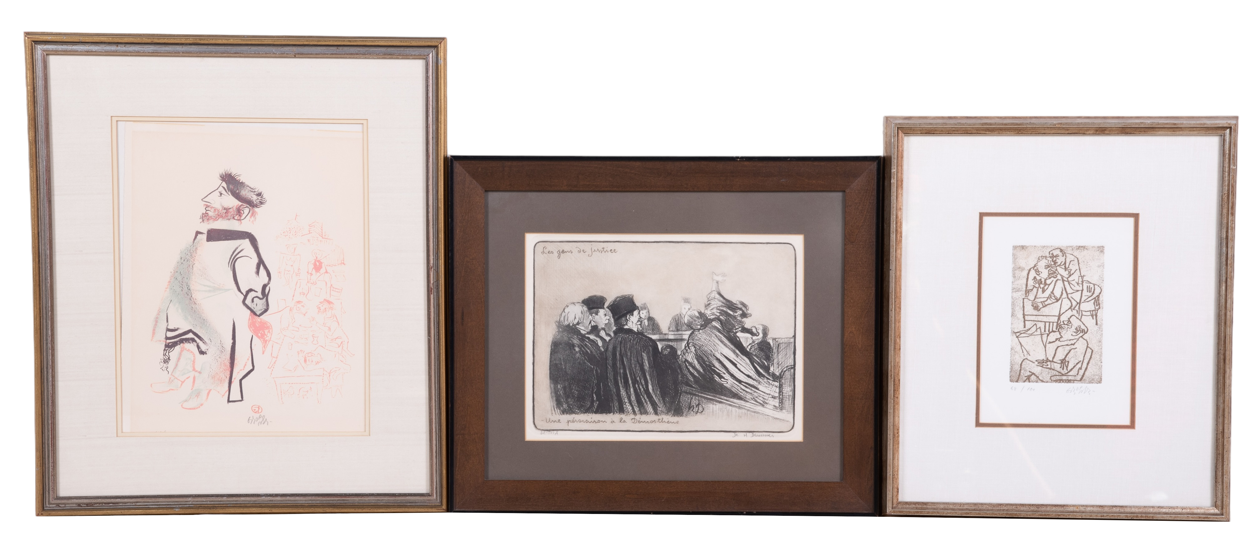 Honore Daumier and William