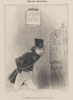 Honore Daumier (French 1808 - 1879)