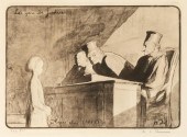 HONORE DAUMIER, LES GENS DE JU