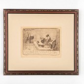 HONORE DAUMIER LITHOGRAPH PRIN