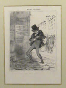 Honore Daumier; six prints after