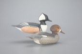 HOODED MERGANSER PAIRHarry Vin