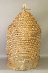 HOOP BAND FOOTED RYE STRAW BEE