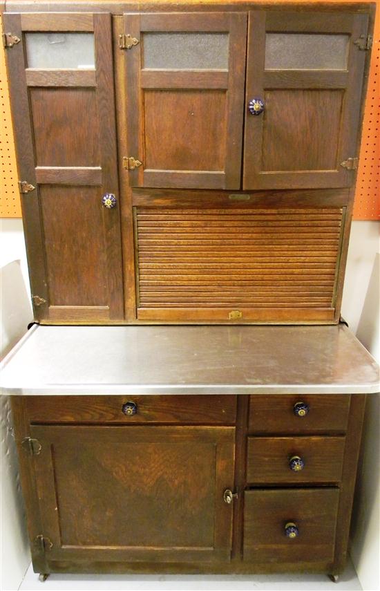 Hoosier cabinet with new