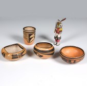 Hopi Bowls and Route 66 Katsin