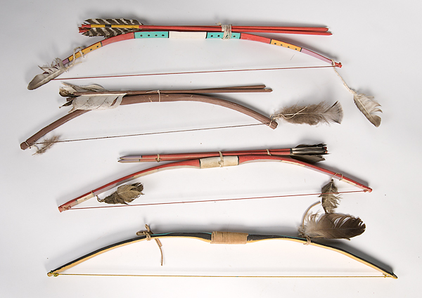 Hopi Boys Bow and Arrows lot of 4