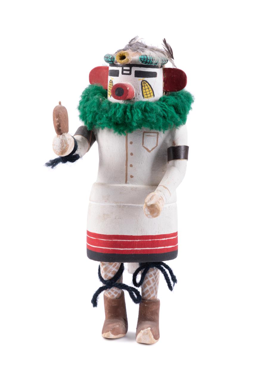 HOPI CARVED WOOD & PAINTED
