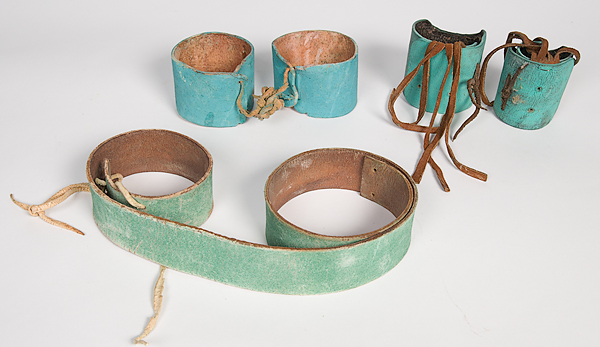 Hopi Dance Cuffs and Belt lot of 3;