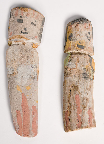 Hopi Flat-Style Katsina lot of 2