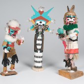 Hopi Katsinas lot of 3 include