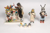 Hopi Katsinas lot of 4 katsina