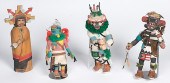 Hopi Katsinas lot of 4 includi