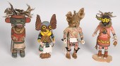 Hopi Katsinas lot of 4 includi