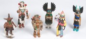 Hopi Katsinas lot of 6 includi