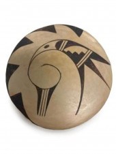 HOPI NATIVE AMERICAN ROUND POT