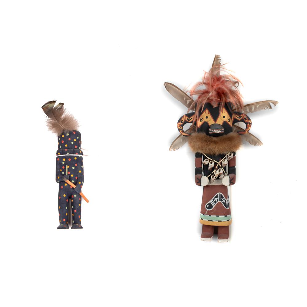 HOPI, PAIR OF KATSINAM]Hopi, 