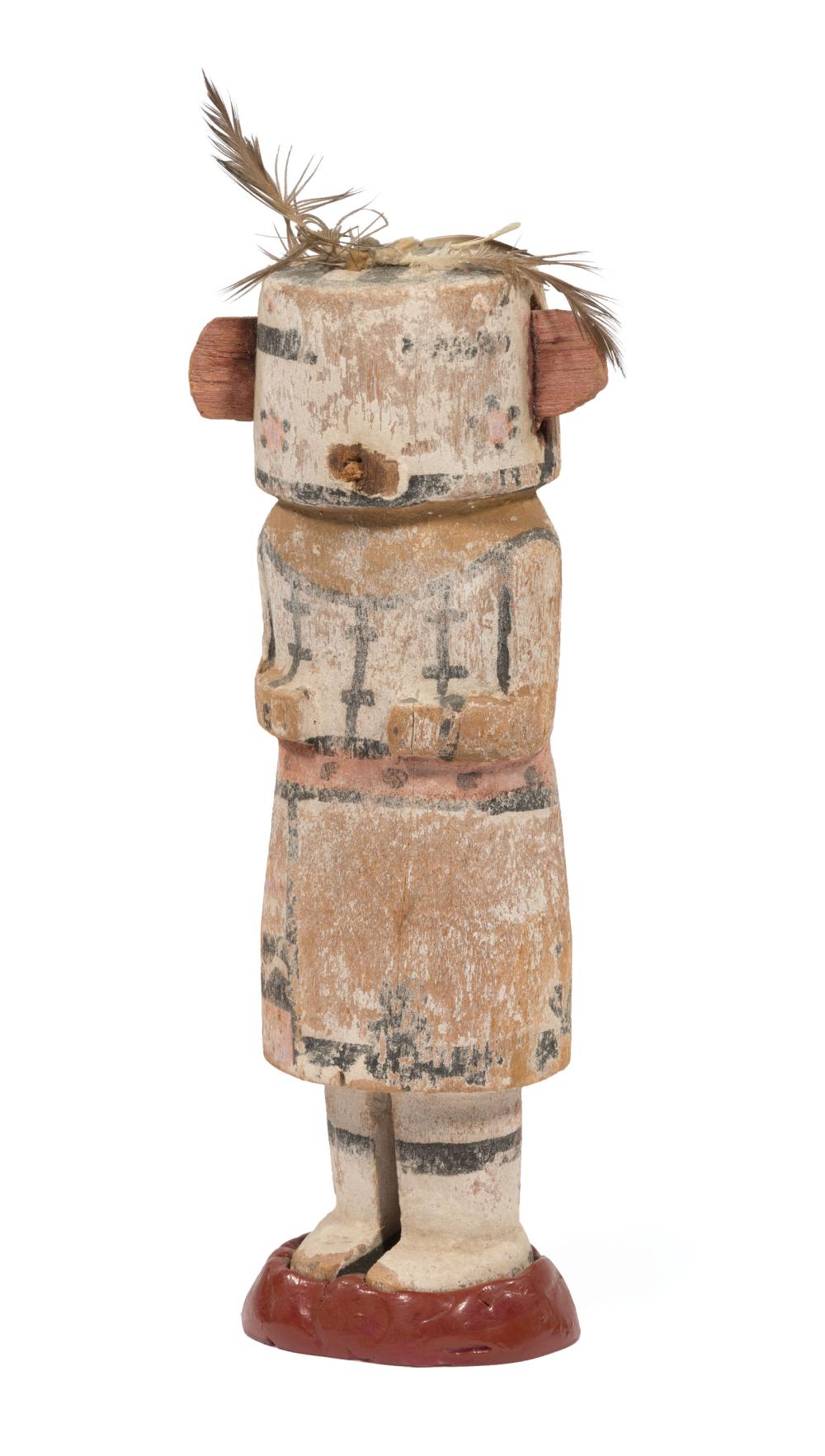 HOPI POLYCHROME CARVED WOOD