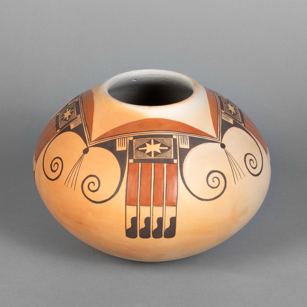 HOPI, POLYCHROME JAR, CA. 1990Hopi,