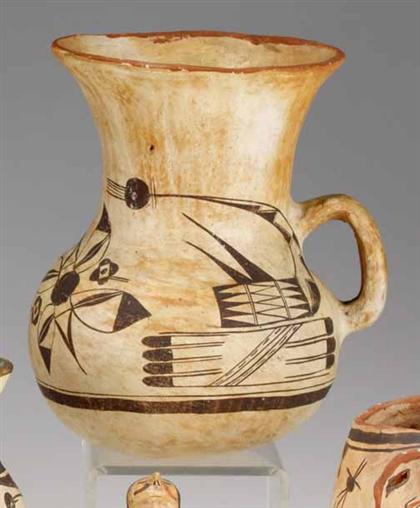 Hopi polychrome pitcher      H: 8