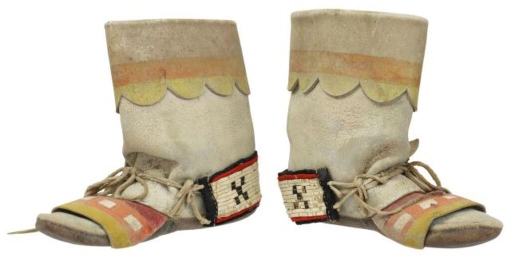 HOPI PUEBLO PAINTED HIDE