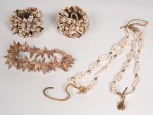 Hopi Shell Dance Cuffs and Nec