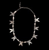 Hopi Silver Necklace Collected