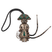 HOPI STYLE CHRYSOCHOLLA, STERL