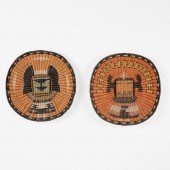 HOPI, THIRD MESA, PAIR OF FIGU