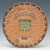 HOPI WICKER BASKET, FIRST MESA