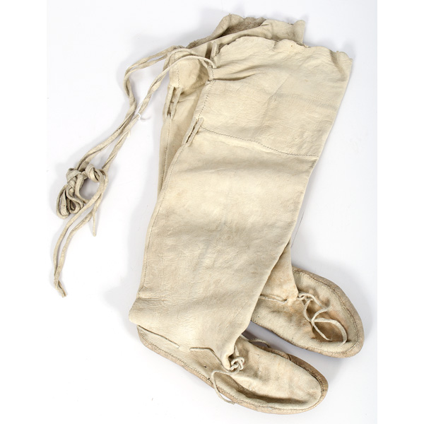 Hopi Woman's High-top Moccasins