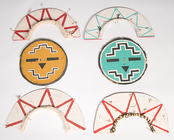 Hopi Wooden Visor Headdresses