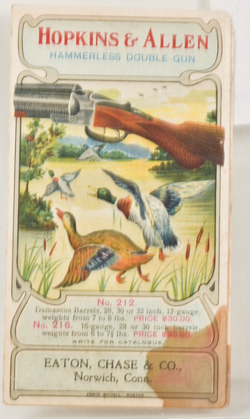 Hopkins and Allen Hammerless Double
