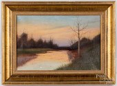 HORACE HESS OIL ON CANVAS SUNS