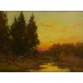 HORACE P. GILES, OIL ON BOARD