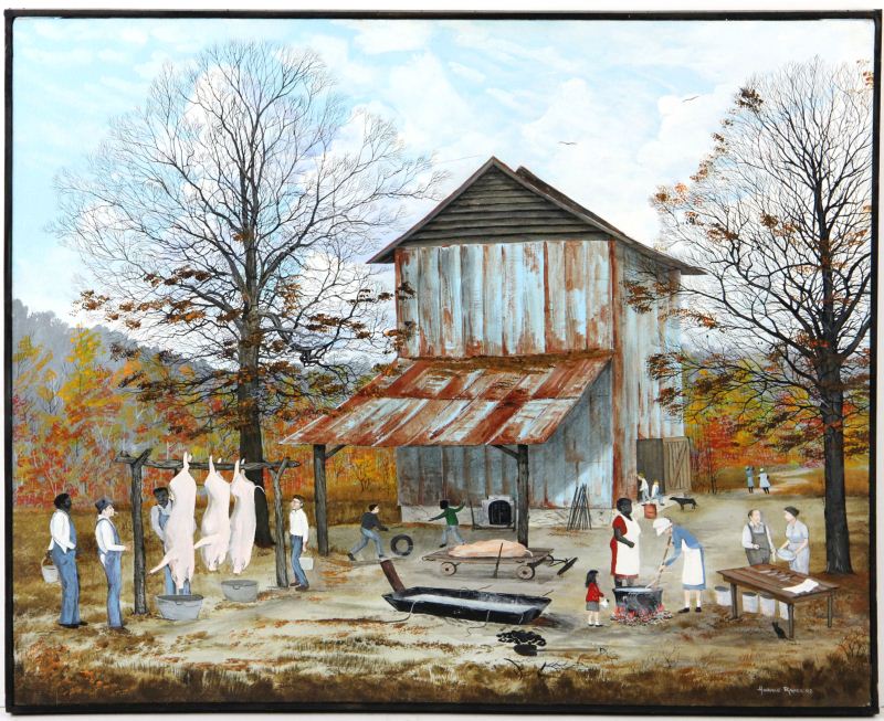 Horace Raper (NC) ''Hog Killing
