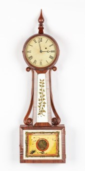 HORACE TIFFT BANJO CLOCK Rever