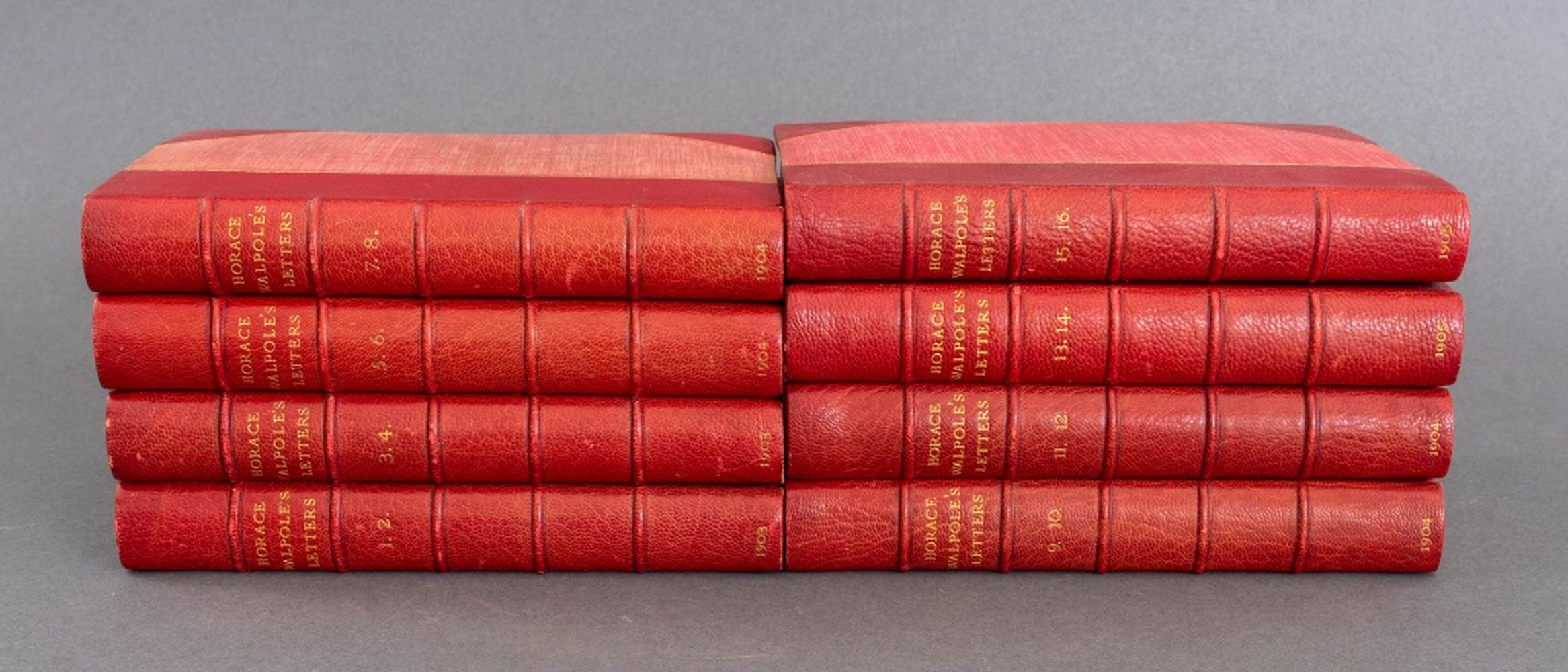 HORACE WALPOLE "LETTERS",