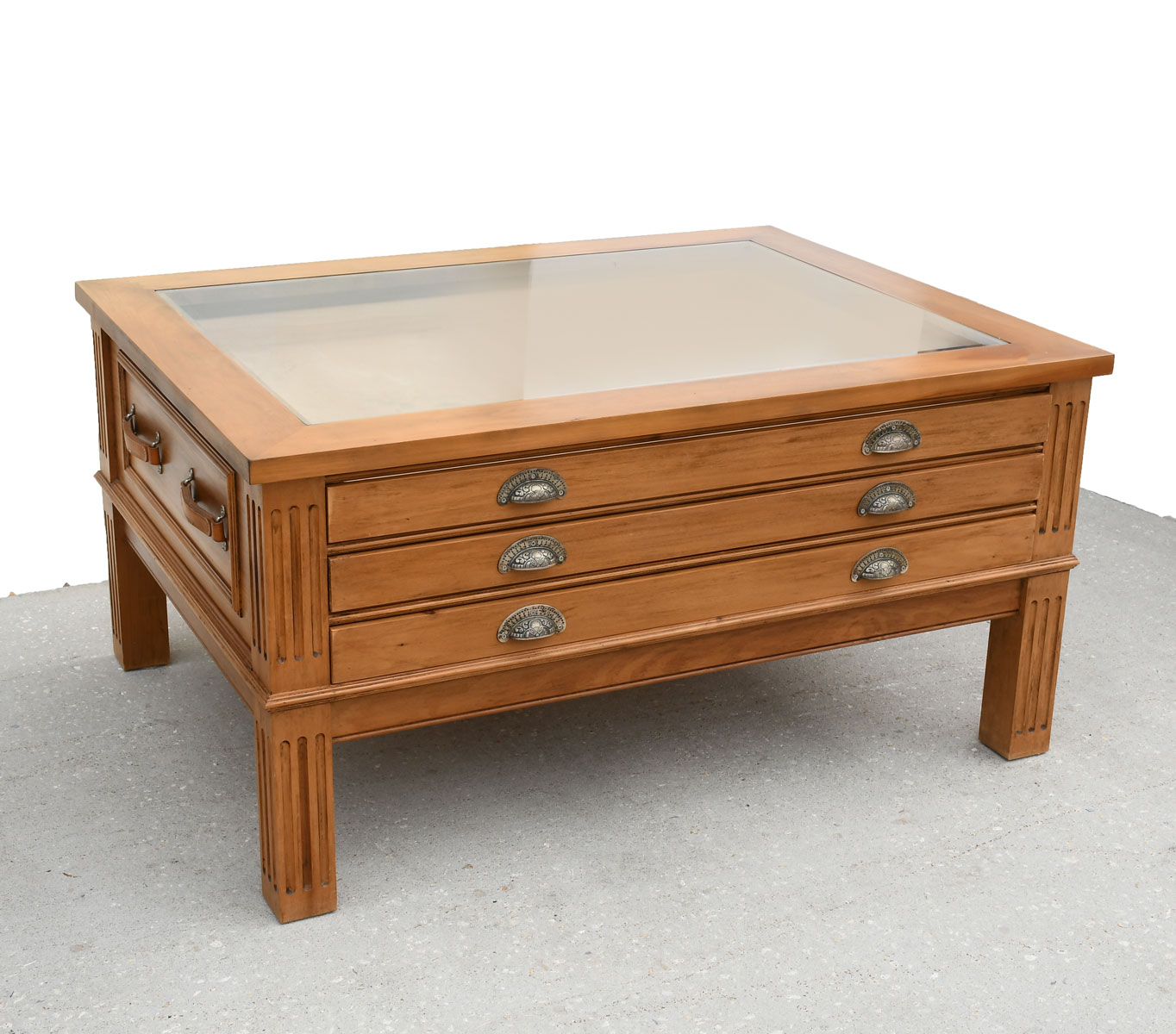 HORIZONTAL PRINT FILE CABINET