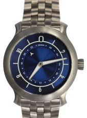HOROLOGER MING 17.03 GMT BLUE