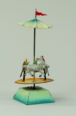 HORSE AND RIDERS GO-AROUND