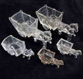 HORSE AND WAGON CANDY CONTAINE